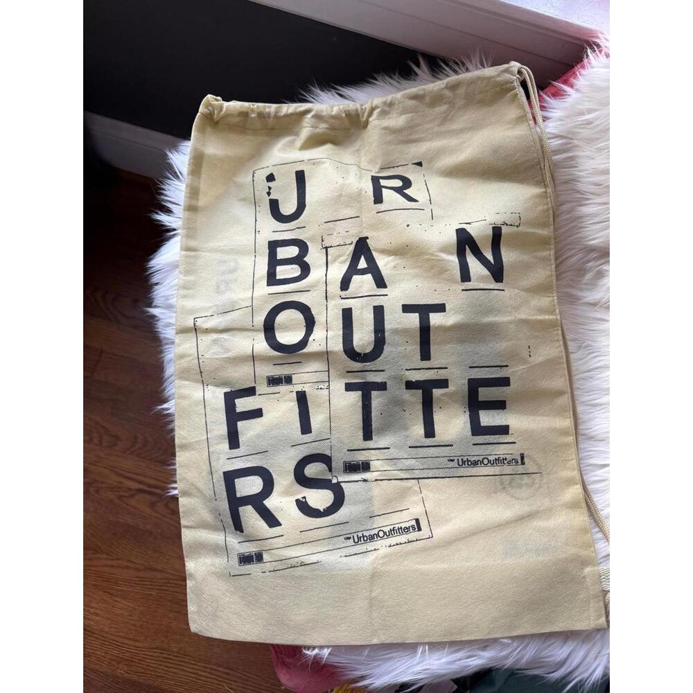 Urban Outfitters Large Tote Bag with Drawstring